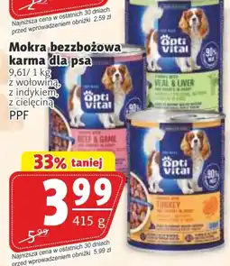 Prim Market Mokra bezzbożowa karma dla psa Opti Vital oferta