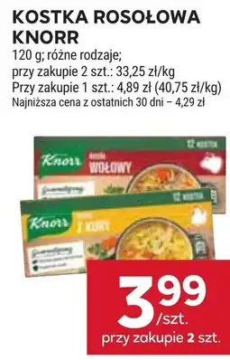 Stokrotka Kostka Rosołowa Knorr oferta
