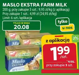 Stokrotka Market Masło Ekstra Farm Milk oferta