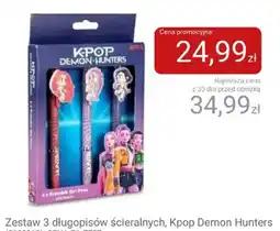 Smyk Zestaw 3 długopisów ściernalnych, Kpop Demon Hunters oferta