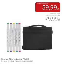 Smyk Zestaw 80 markerów, SMIKI oferta