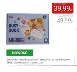 Smyk Zestaw do nauki Bussy book - anatomia lub ruch drogowy, SMIKI oferta