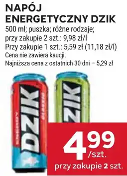 Stokrotka Napój Energetyczny Dzik oferta