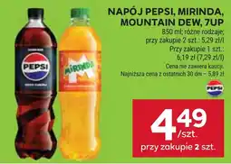 Stokrotka Napój Pepsi, Mirinda, Mountain Dew, 7UP oferta