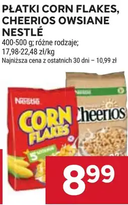 Stokrotka Market Płatki Corn Flakes, Cheerios Owsiane Nestlé oferta