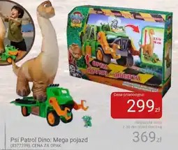 Smyk Psi Patrol Dino: Mega pojazd oferta
