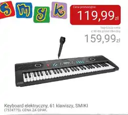 Smyk Keyboard elektryczny, 61 klawiszy, SMIKI oferta