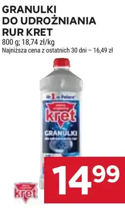 Stokrotka Granulki do udrożniania rur Kret oferta