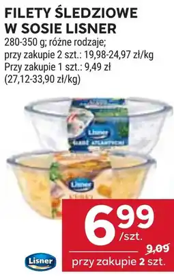Stokrotka Filety Śledziowe w Sosie Lisner oferta