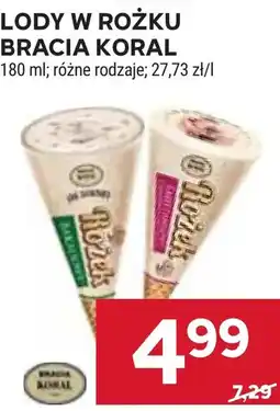 Stokrotka Lody w Rożku Bracia Koral oferta