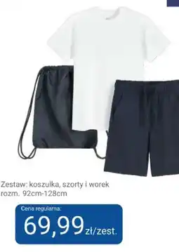 Smyk Zestaw: koszulka, szorty i worek oferta