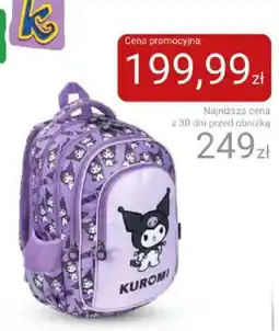 Smyk Plecak czterokomorowy oferta