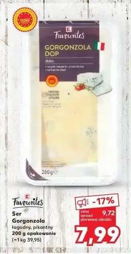Kaufland Ser gorgonzola 1 SZT 200 G oferta