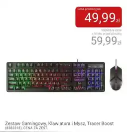 Smyk Zestaw Gamingowy, Klawiatura i Mysz, Tracer Boost oferta