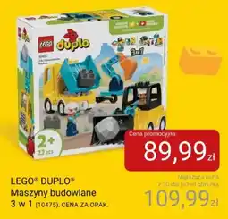 Smyk LEGO DUPLO Maszyny budowlane oferta