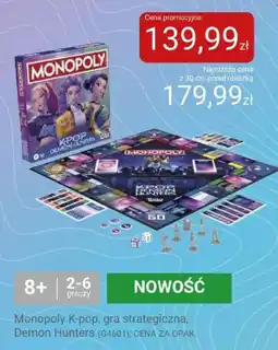 Smyk Monopoly K-pop, gra strategiczna, Demon Hunters oferta