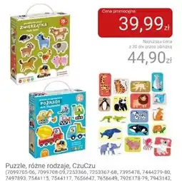 Smyk Puzzle, różne rodzaje, CzuCzu oferta