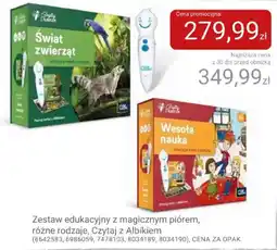 Smyk Zestaw edukacyjny z magicznym piórem, różne rodzaje, Czytaj z Albikiem oferta