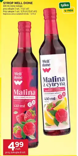 Stokrotka Syrop Well done oferta
