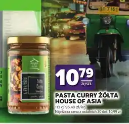 Stokrotka Pasta curry żółta House of Asia oferta