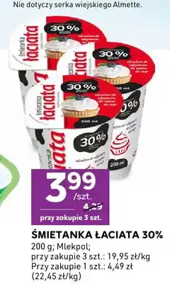 Stokrotka Śmietanka Łaciata 30% oferta