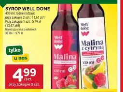 Stokrotka Market Syrop Well done oferta