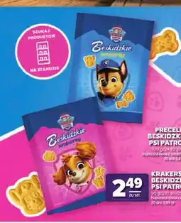 Stokrotka Krakersy Beskidzkie Psi Patrol oferta