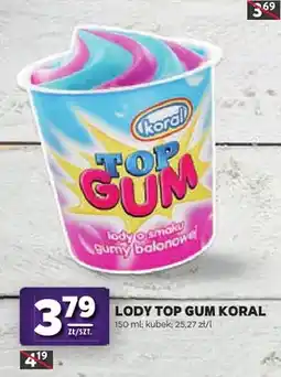 Stokrotka Lody Top Gum o smaku gumy balonowej oferta