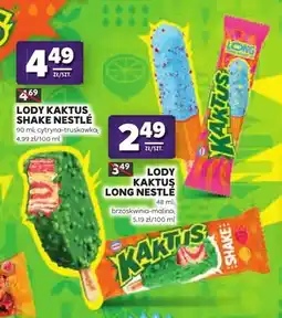 Stokrotka Lody Kaktus Shake Nestlé oferta