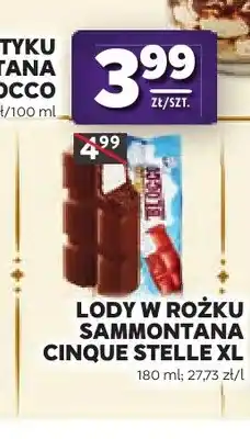 Stokrotka Lody na patyku Sammontana Stecco Blocco oferta