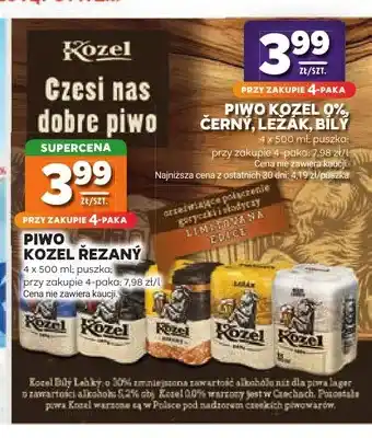 Piwo Kozel Černý