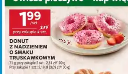 Stokrotka Donut z nadzieniem o smaku truskawkowym oferta