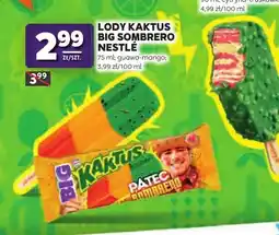 Stokrotka Lody Kaktus Big Sombrero Nestlé oferta