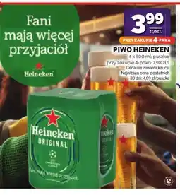 Stokrotka Piwo Heineken Original 4-pak oferta