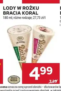 Stokrotka Lody w rożku Bracia Koral oferta