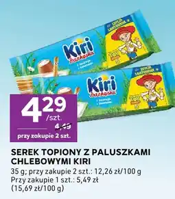 Stokrotka Serek topiony z paluszkami chlebowymi Kiri oferta