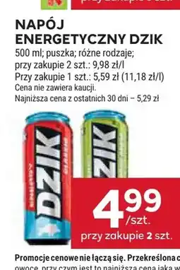 Stokrotka Napój energetyczny Dzik oferta