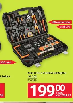 Selgros Zestaw narzędzi Neo Tools oferta