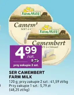 Stokrotka Ser Camembert Farm Milk oferta