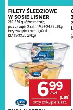 Stokrotka Filety śledziowe w sosie Lisner oferta