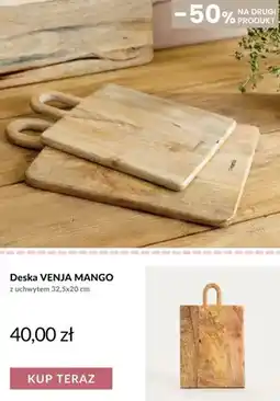 Homla Deska do krojenia Homla Venja Mango 32,5x20 cm oferta