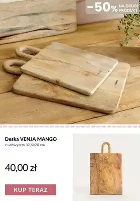 Deska do krojenia Homla Venja Mango 32,5x20 cm