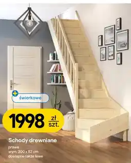 Castorama Schody drewniane świerkowe oferta