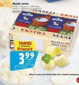Prim Market Masło extra Mońki oferta