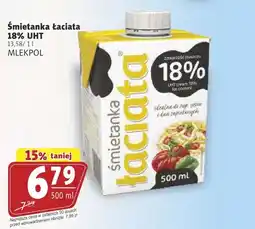 Prim Market Śmietanka Łaciata UHT Mlekpol 18% oferta