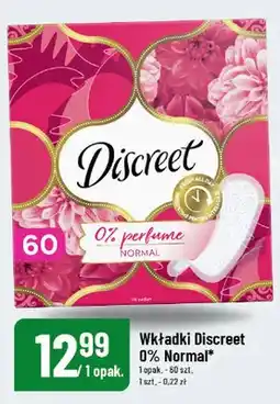 Polomarket Wkładki higieniczne Discreet 0% Normal oferta