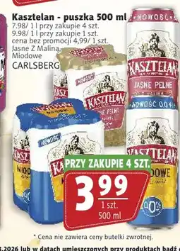 Prim Market Piwo Kasztelan z Maliną oferta