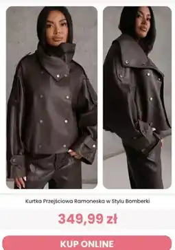 Renee Kurtka przejściowa ramoneska w stylu bomberki Renee oferta