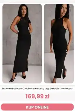 Renee Sukienka Bodycon ozdobiona koronką przy dekolcie i na plecach Renee oferta