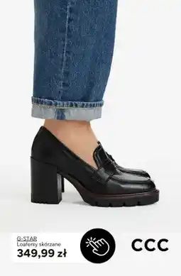 CCC Loafersy skórzane G-Star oferta